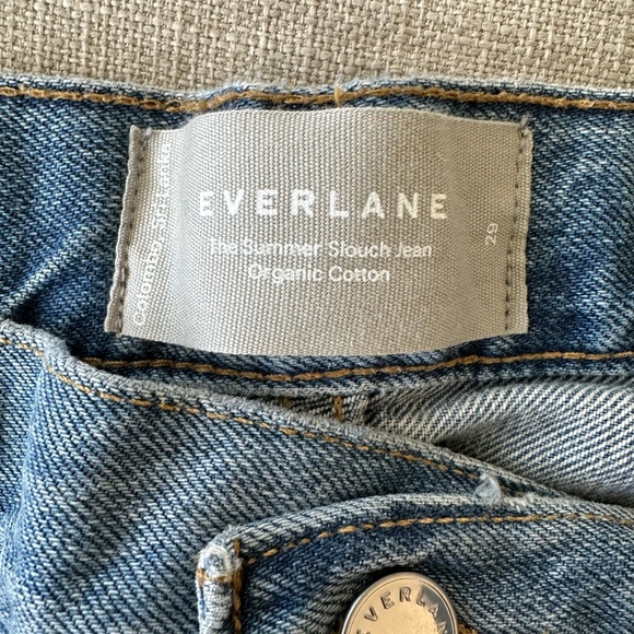 NWT! Everlane Summer Slouch Straight Jeans - 29 - Picture 6 of 16